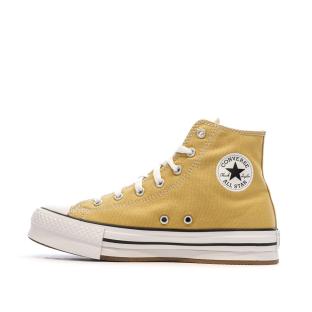 Baskets Jaunes Garçon/Fille Converse Chuck Taylor All Star Eva pas cher
