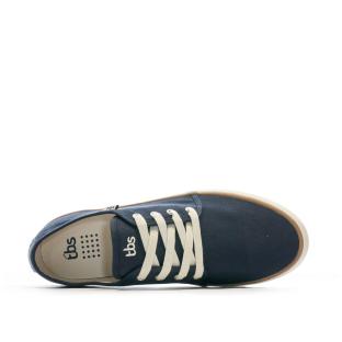 Baskets en Toile Bleu Homme TBS RUKKWAI vue 4