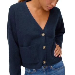 Pull Marine Femme Vero Moda Awgemma Cardigans vue 0