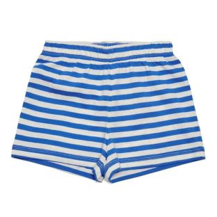 Short Bleu à rayures Fille Kids Only May pas cher