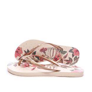 Tongs Roses Femme Havaianas Hav Slim Organic pas cher