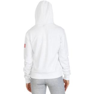 Sweat Capuche Blanc Femme Nasa 80H vue 2