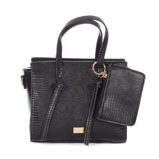 Sac à Bandoulière Noir Femme Rodier OTTAVIA pas cher