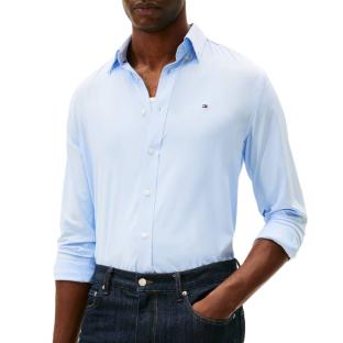 Chemise Bleu Homme Tommy Hilfiger Performance vue 0