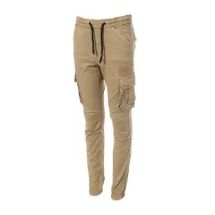 Pantalon Beige Garçon Paname Brothers Live pas cher