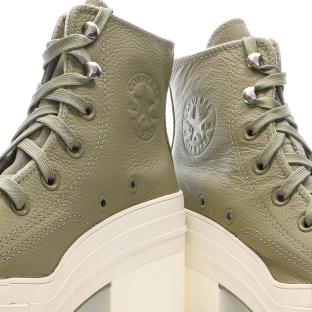 Baskets Kaki Femme Converse Chuck 70 De Luxe vue 0