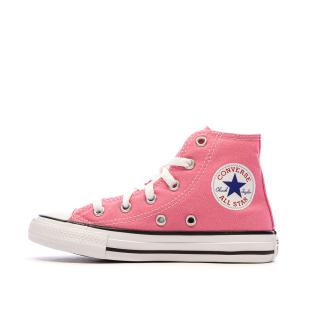 Baskets Roses Fille Converse All Star High pas cher