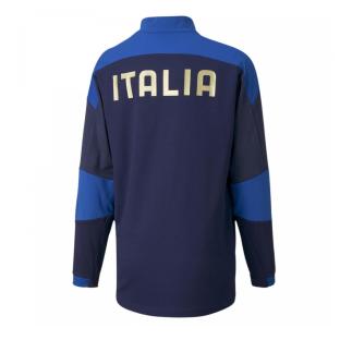 FIGC Italie Sweat Marine Junior Puma vue 2