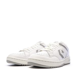 Baskets Blanc/Gris Homme Converse Weapon vue 6