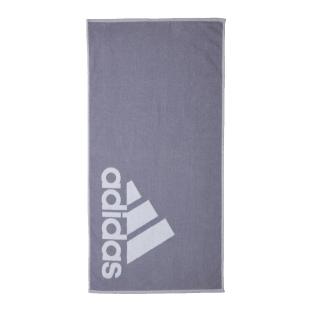 Serviette Mauve/Blanc Homme Adidas Towel pas cher
