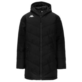 Parka Noire Homme Kappa Giambolo pas cher