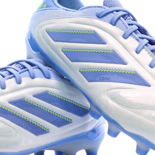 Chaussures de Foot Bleu/Gris Junior Adidas Copa Pure III Elite FG/MG vue 0