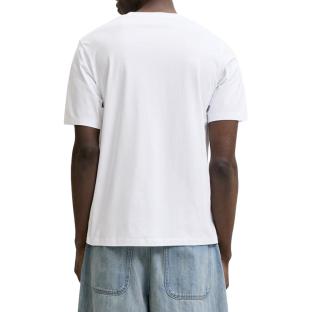 T-Shirt Blanc Homme Jack & Jones Montauk vue 0