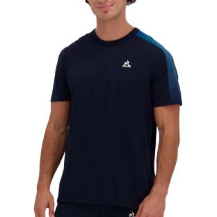 T-Shirt Marine Homme Le Coq Sportif Heritage pas cher