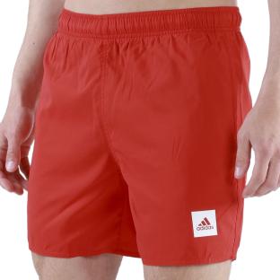 Maillot de bain Rouge Homme Adidas Solid vue 0