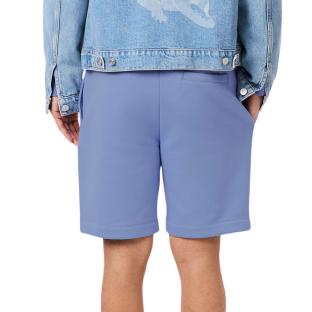 Short Bleu Homme Lacoste Short Regular Fit En Molleton vue 2