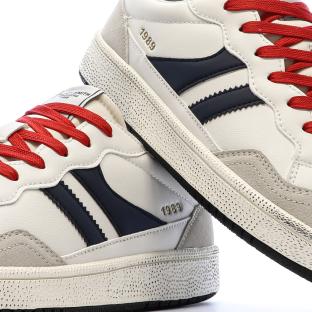 Baskets Blanc/Marine Homme Teddy Smith Zapato vue 0