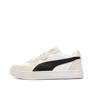 Baskets Crème Homme Puma Caven 2 Lux SD pas cher