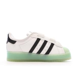 Baskets Blanches Bébé/Enfant Adidas Superstar Led Light vue 2