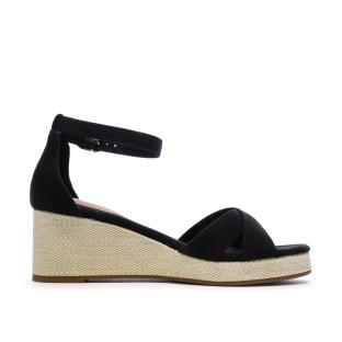 Sandales Noir Femme Tommy Hilfiger Flag Criss-cros vue 2