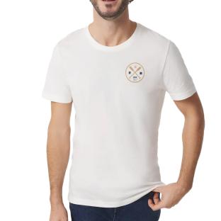 T-Shirt Blanc Homme TBS Arctique rond vue 0