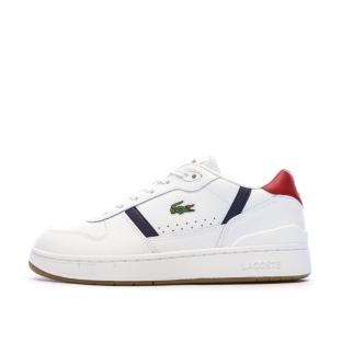 Baskets Blanches Homme Lacoste T-clip Set 224 8 pas cher