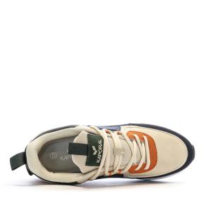 Baskets Beige/Orange Homme Kaporal Dolpi vue 4