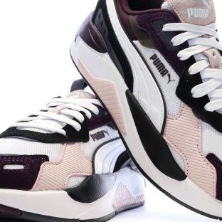 Baskets Blanches/Noires/Roses Femme Puma X-ray 3 S vue 7