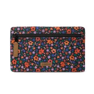 Pochette Avant Noir Fleuris CABAIA Femme Essential pas cher