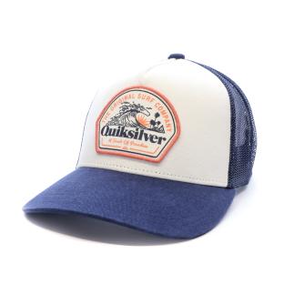 Casquette Blanche/Bleu Homme Quiksilver Sunsetwavesport vue 0