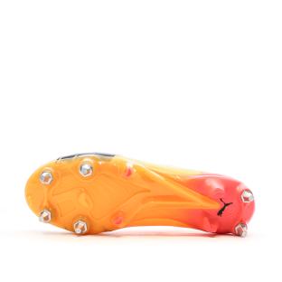 Chaussures de football Orange/Rose Homme Puma Ultra Ultimate vue 5