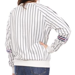 Sweat Blanc Femme Supreme Grip Devote vue 2