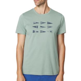 T-Shirt Vert Pale Homme TBS Aloe pas cher