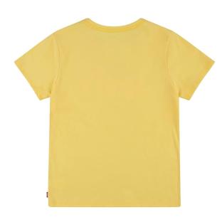 T-shirt Jaune Fille Levi's 4EH701 vue 2