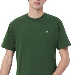 T-shirt Vert Foncé Homme Lacoste Klassiek pas cher