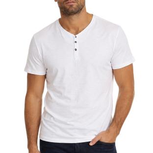 T-shirt Blanc Homme Paname Brothers TAZIO vue 0