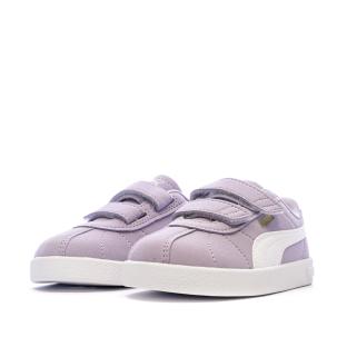 Baskets Mauves Fille Puma Club vue 0