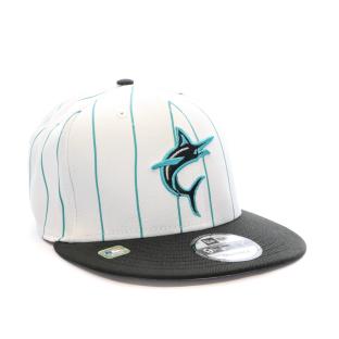 Casquette Blanche/Bleu/Noir Homme New Era Miamar vue 2