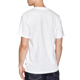 T-shirt Blanc Homme Converse Flying vue 2