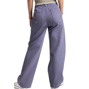 Pantalon Baggy Violet Femme Converse Harbor vue 0