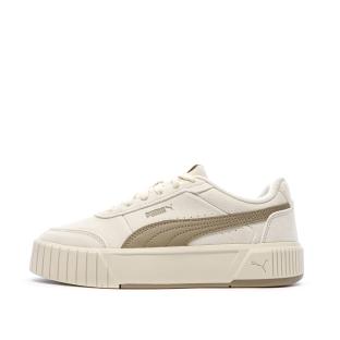 Baskets Beiges/Taupe Femme Puma Carina Mia pas cher