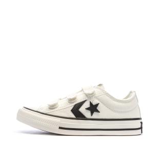 Baskets Blanches/Marines Garçon Converse Star Player vue 0