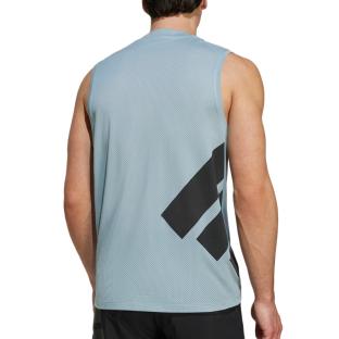 Débardeur Gris/Bleu Homme Adidas Xpr Tank vue 0