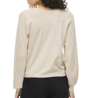 Pull Beige Femme Vila Emi Rev vue 2