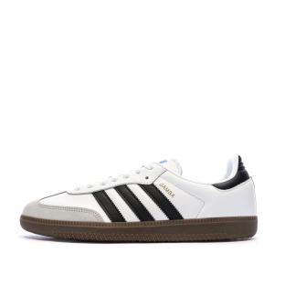 Weiß-schwarze Samba-Sneaker für Herren von Adidas Ansicht 0