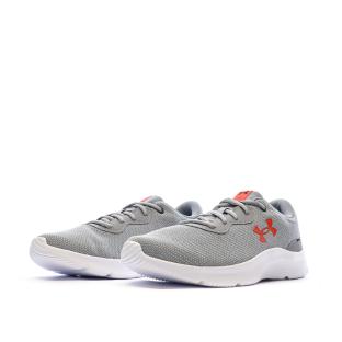 Chaussures Gris/Rouge Homme Under Armour Mojo 2 vue 6