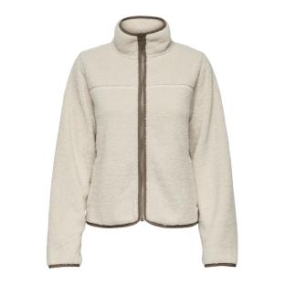 Veste Bouclette Écru Femme JDY Teddy pas cher
