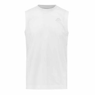 Débardeur Blanc Homme Kappa Cadwal pas cher