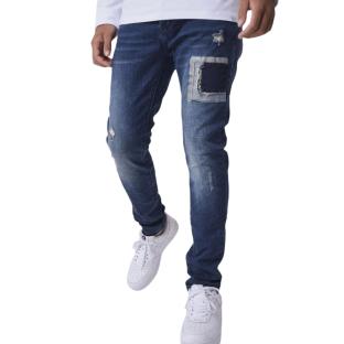 Jean Slim Bleu Foncé Homme Project X Paris 2090025 pas cher