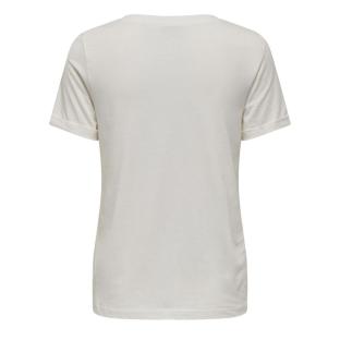 T-shirt Blanc Femme JDY Kitty vue 0
